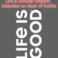Life is Good Refresh Mayon Bottle – 18 oz - Full Color - LIG