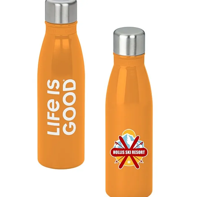 Life is Good Refresh Mayon Bottle – 18 oz - Full Color - LIG