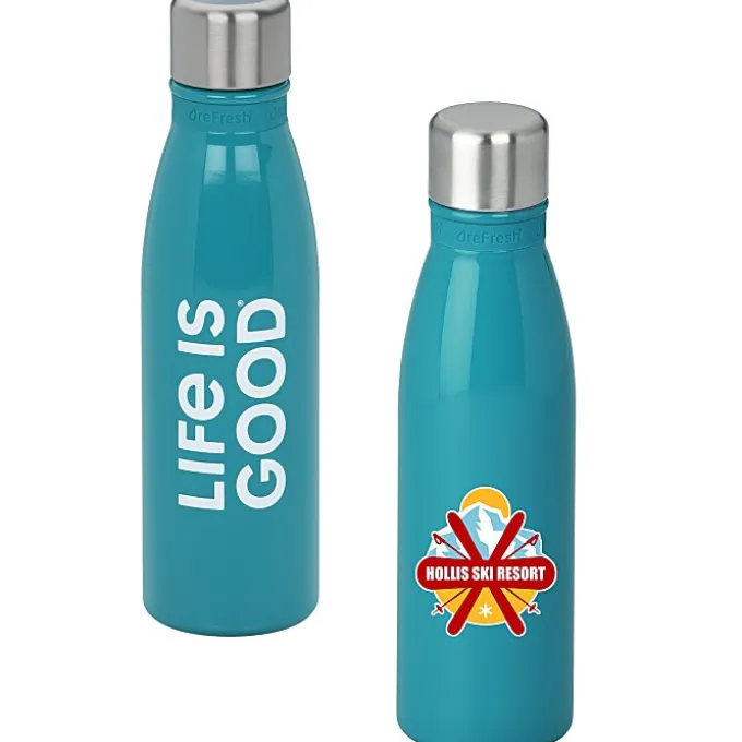 Life is Good Refresh Mayon Bottle – 18 oz - Full Color - LIG