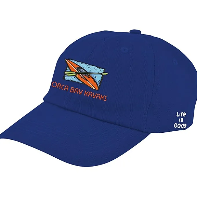 Life is Good Relaxed Twill Koozie® Cap - Embroidered