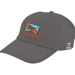 Life is Good Relaxed Twill Koozie® Cap - Embroidered