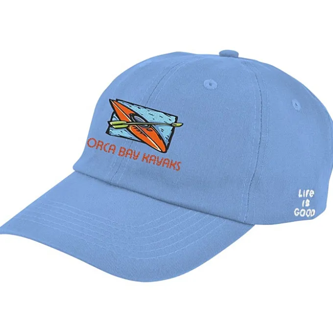 Life is Good Relaxed Twill Koozie® Cap - Embroidered