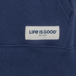 Life is Good Simply True Hoodie - Ladies' - Embroidered