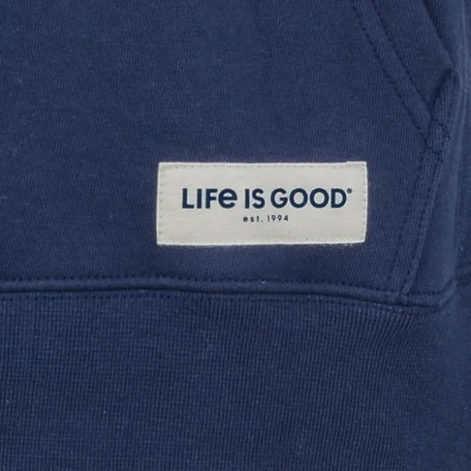 Life is Good Simply True Hoodie - Ladies' - Embroidered