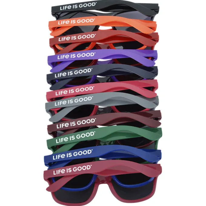 Life is Good Sunglasses - Dark Opaque