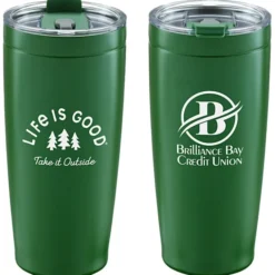 Life is Good Vacuum Tumbler - 20 oz - Outside