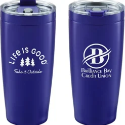 Life is Good Vacuum Tumbler - 20 oz - Outside