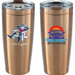 Life is Good Vacuum Tumbler - 20 oz - Full Color - Adirondack