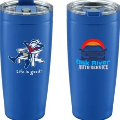 Life is Good Vacuum Tumbler - 20 oz - Full Color - Adirondack