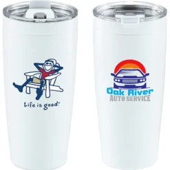Life is Good Vacuum Tumbler - 20 oz - Full Color - Adirondack