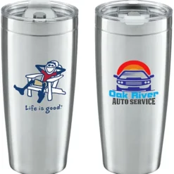 Life is Good Vacuum Tumbler - 20 oz - Full Color - Adirondack