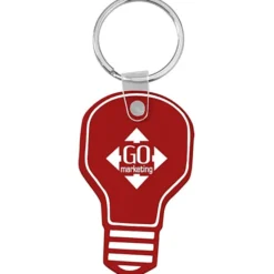 Light Bulb Soft Keychain - Opaque