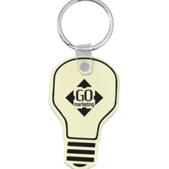Light Bulb Soft Keychain - Opaque