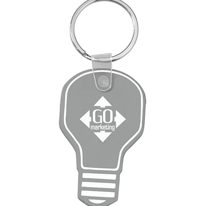 Light Bulb Soft Keychain - Opaque