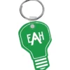 Light Bulb Soft Keychain - Translucent