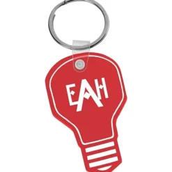 Light Bulb Soft Keychain - Translucent