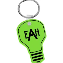 Light Bulb Soft Keychain - Translucent