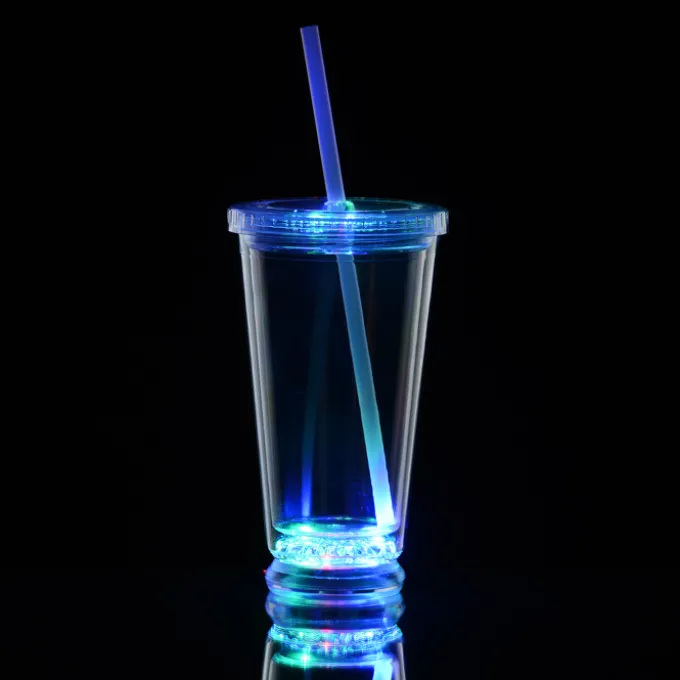 Light-Up Double Wall Tumbler - 18 oz. - Multicolor