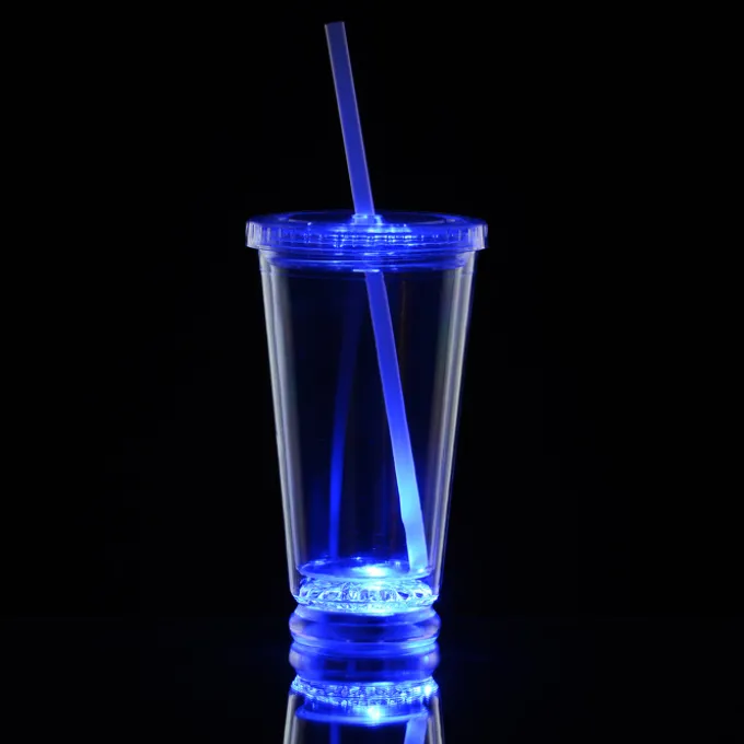 Light-Up Double Wall Tumbler - 18 oz. - Multicolor
