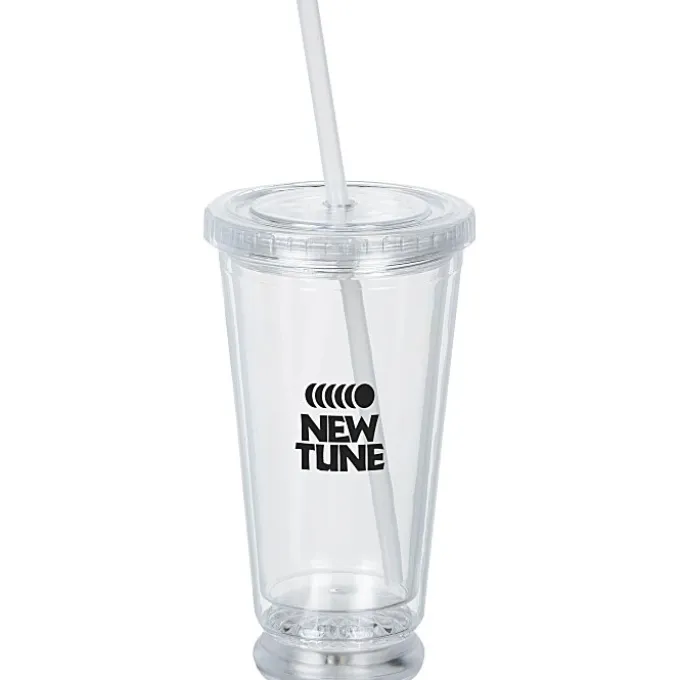 Light-Up Double Wall Tumbler - 18 oz. - Multicolor - 24 hr