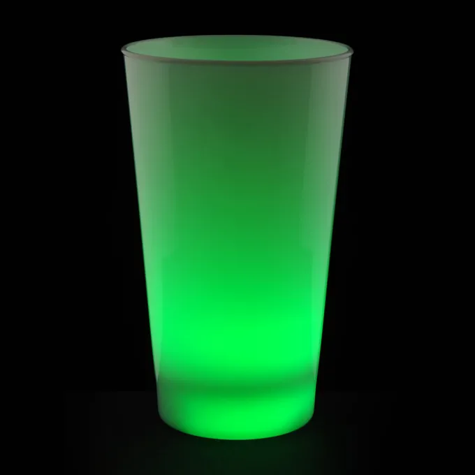 Light-Up Frosted Glass - 17 oz. - Multicolor