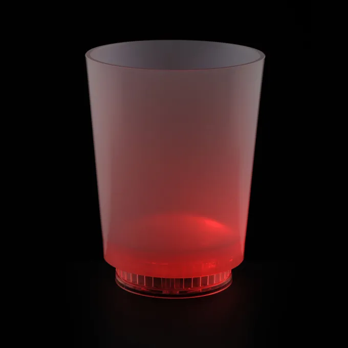 Light-Up Frosted Glass - 11 oz. - Multicolor - 24 hr