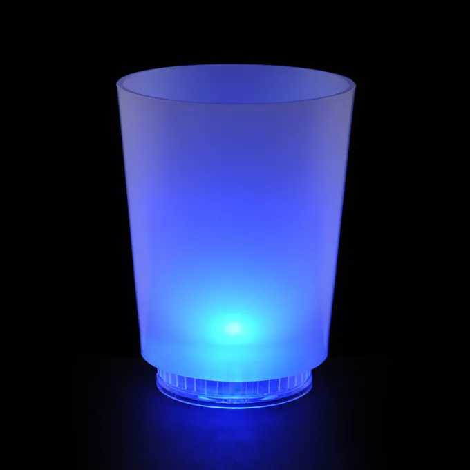 Light-Up Frosted Glass - 11 oz. - Multicolor - 24 hr