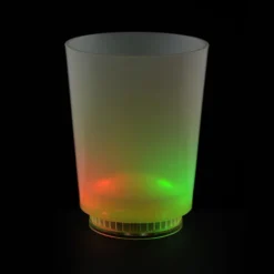 Light-Up Frosted Glass - 11 oz. - Multicolor - 24 hr