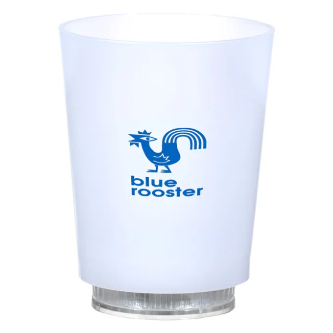 Light-Up Frosted Glass - 11 oz. - Multicolor - 24 hr