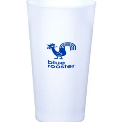 Light-Up Frosted Glass - 17 oz. - Multicolor - 24 hr