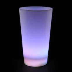 Light-Up Frosted Glass - 17 oz. - Multicolor - 24 hr