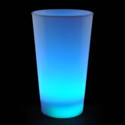 Light-Up Frosted Glass - 17 oz. - Multicolor - 24 hr