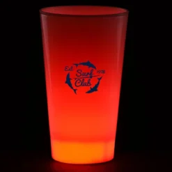 Light-Up Frosted Glass - 17 oz. - Solid - 24 hr