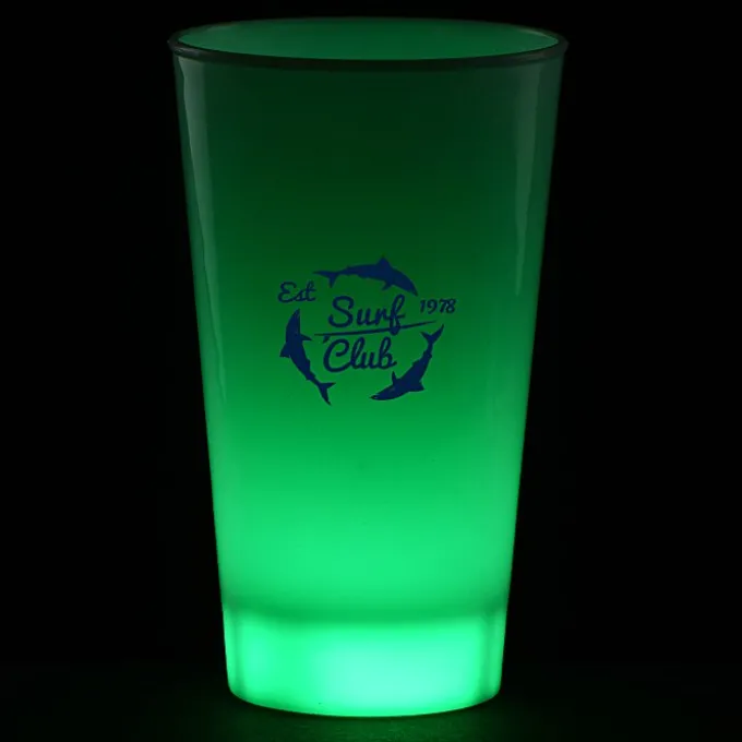 Light-Up Frosted Glass - 17 oz. - Solid