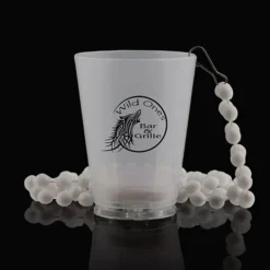 Light-Up Shot Glass on Beaded Necklace - 2 oz. - 24 hr