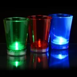 Light-Up Shot Glass on Beaded Necklace - 2 oz