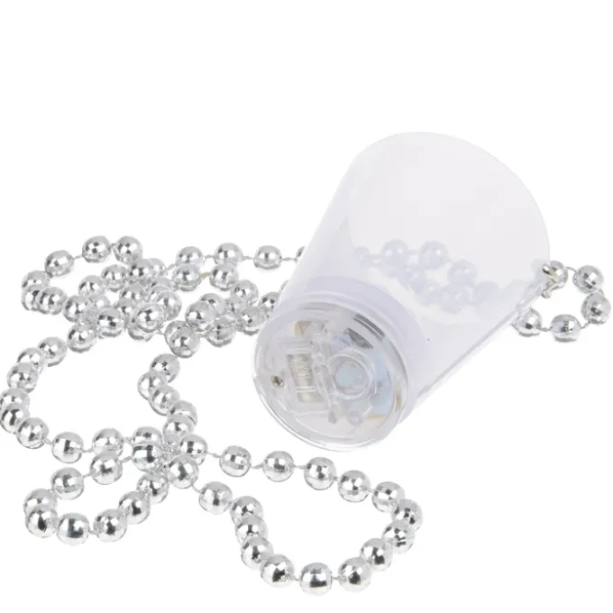 Light-up Shot Glass on Beaded Necklace - 2 oz. - Multi - 24 hr