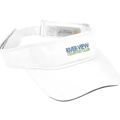 Lightweight Brushed Twill Visor - Embroidered