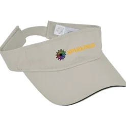 Lightweight Brushed Twill Visor - Full Color