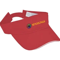 Lightweight Brushed Twill Visor - Full Color