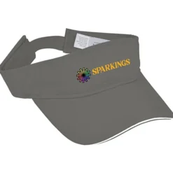 Lightweight Brushed Twill Visor - Full Color