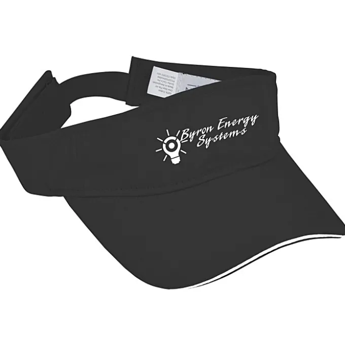 Lightweight Brushed Twill Visor - 24 hr