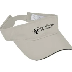 Lightweight Brushed Twill Visor - 24 hr