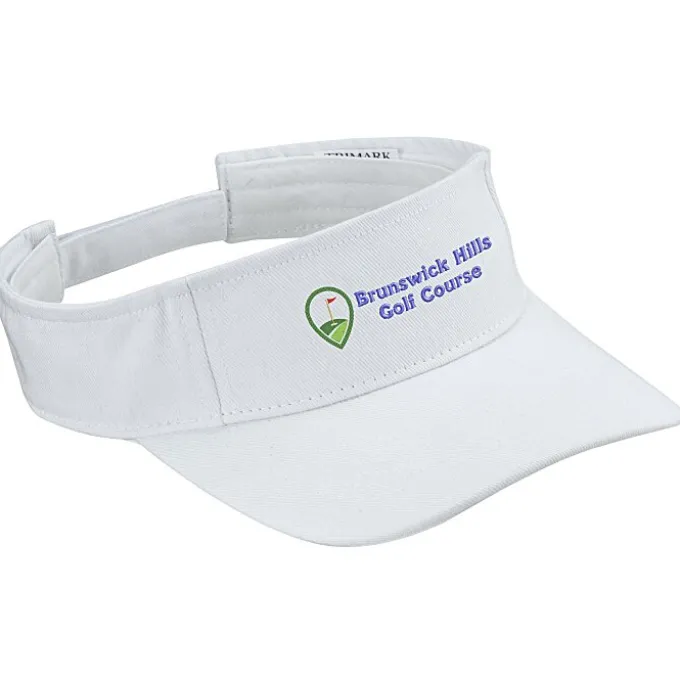 Lightweight Chino Twill Visor - 24 hr