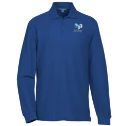 Lightweight Classic Pique LS Polo - Men's