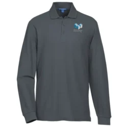 Lightweight Classic Pique LS Polo - Men's