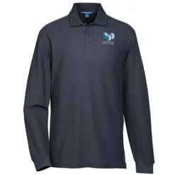 Lightweight Classic Pique LS Polo - Men's