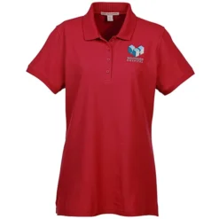 Lightweight Classic Pique Polo - Ladies' - 24 hr