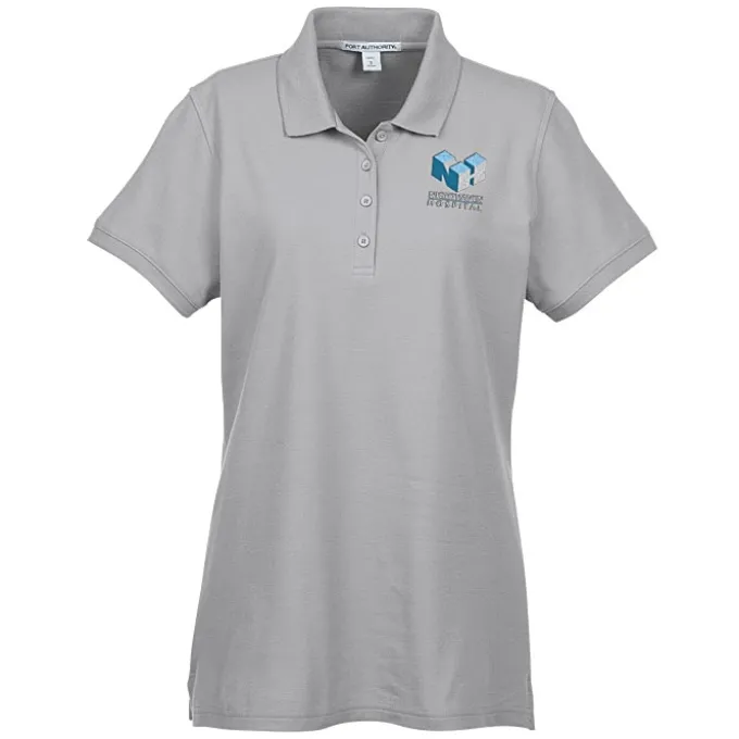 Lightweight Classic Pique Polo - Ladies' - 24 hr