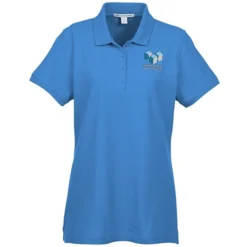 Lightweight Classic Pique Polo - Ladies' - 24 hr